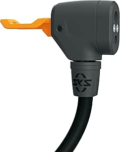 SKS Airkompressor Compact 10.0 Floor Pump, Multi-Valve EASY Head, 115 PSI