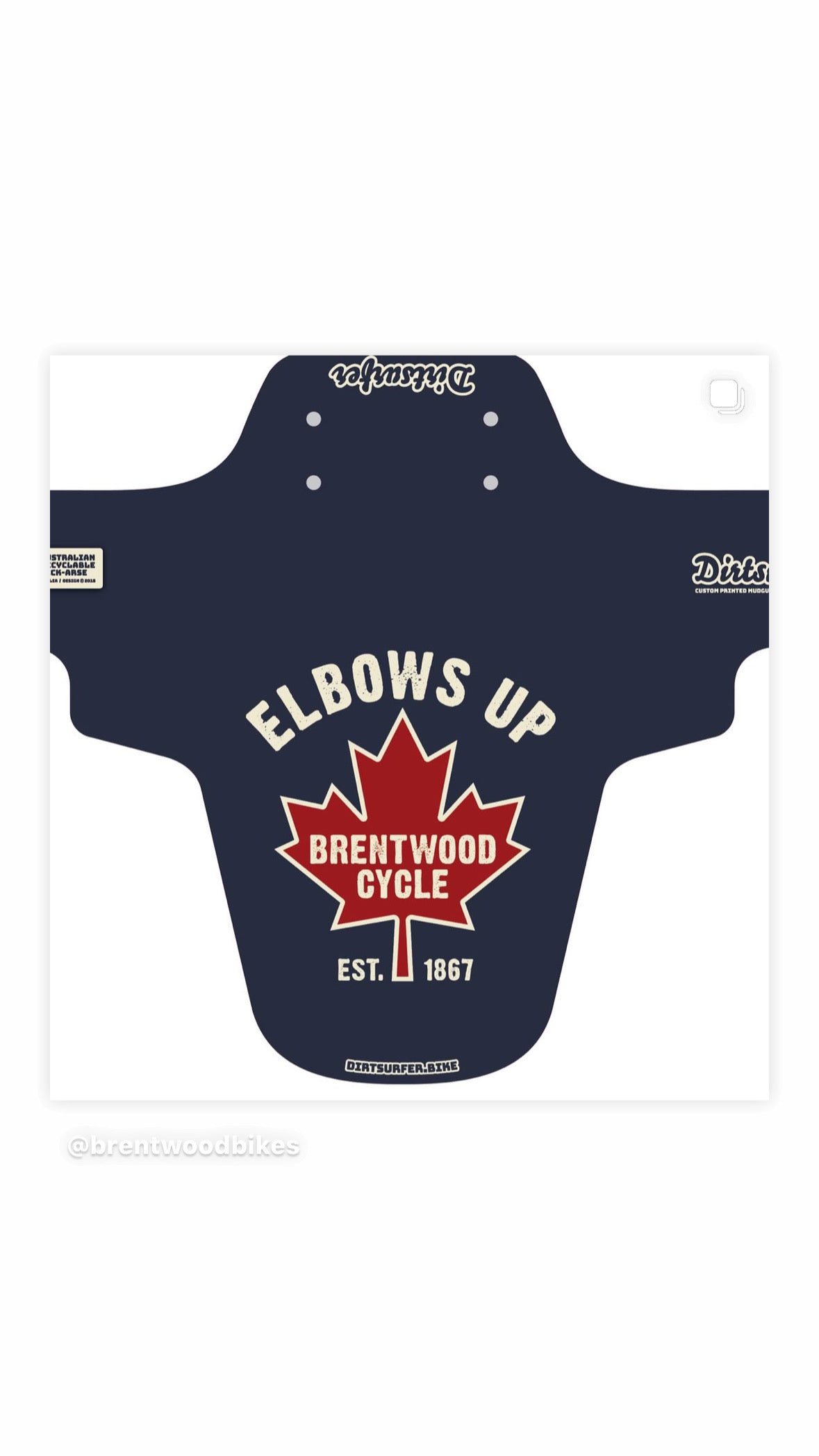 Brentwood Cycle Dirtsurfer Fenders