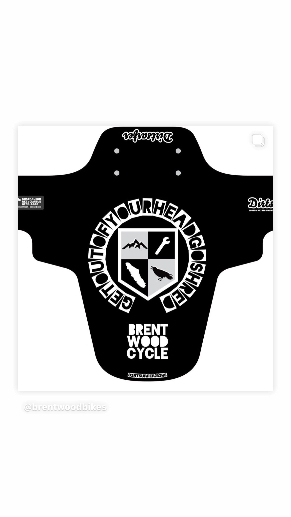 Brentwood Cycle Dirtsurfer Fenders
