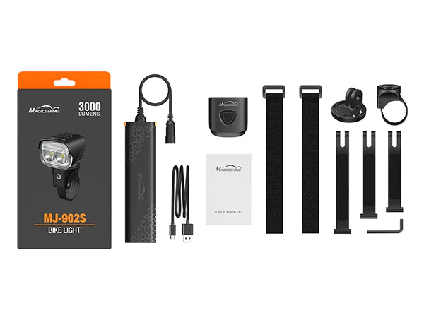 MAGICSHINE MJ-902S 3000 LUMEN FRONT LIGHT