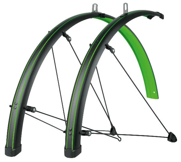 SKS Bluemels Stingray 45mm Fenders, 700 x 28-37, Blazing Lime Green