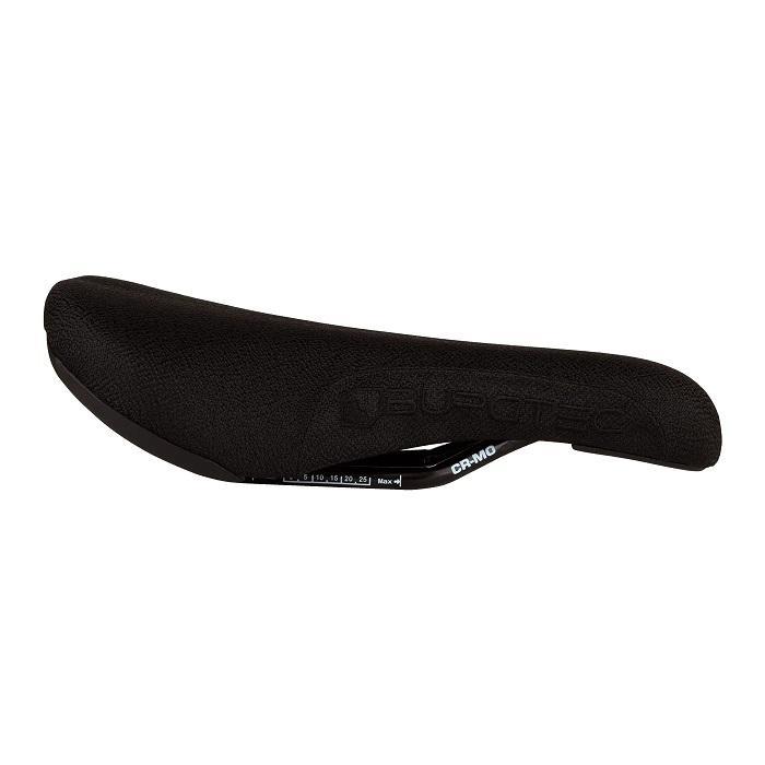Burgtec Cloud Boost Saddle, Chromoly Rails, Black on Black