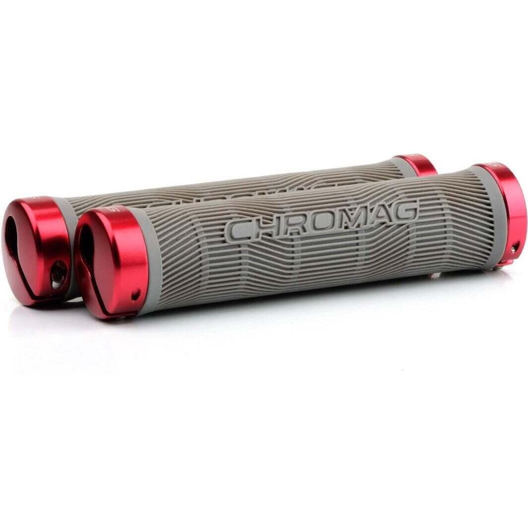 CHROMAG GRIP PALMSKIN GREY/RED