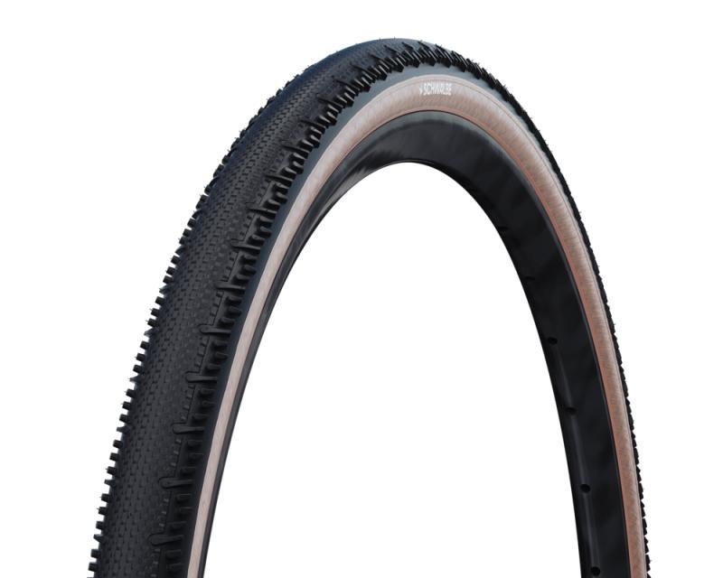 Schwalbe G-One RS Pro Tire, Transparent Skin, V-Guard, Tubeless Ready, Addix Race, Folding