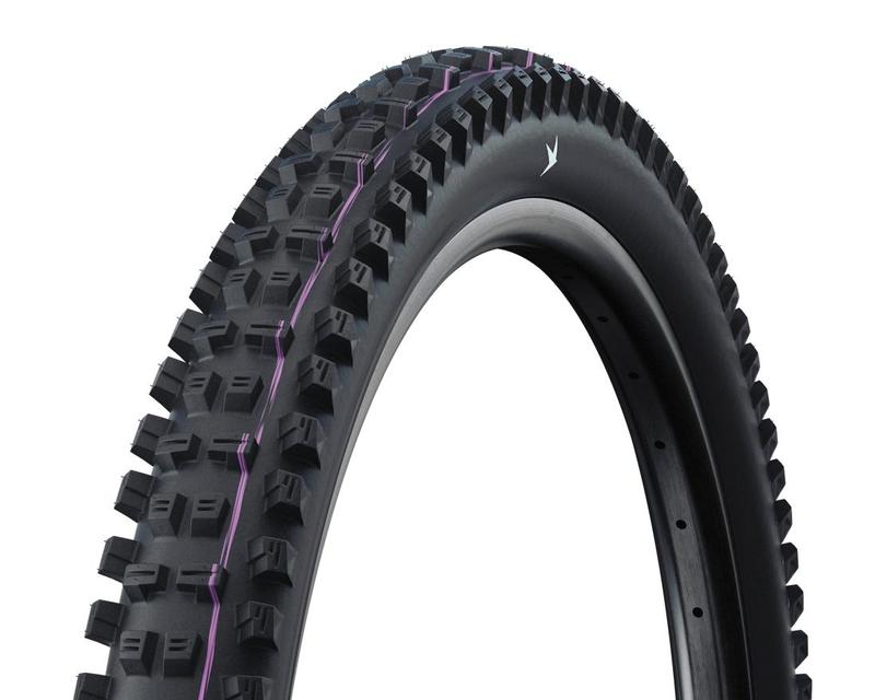 Schwalbe Tacky Chan Gravity Pro Radial Tire, 27.5 x 2.50 (63-584), Black, TR,  Soft compound,