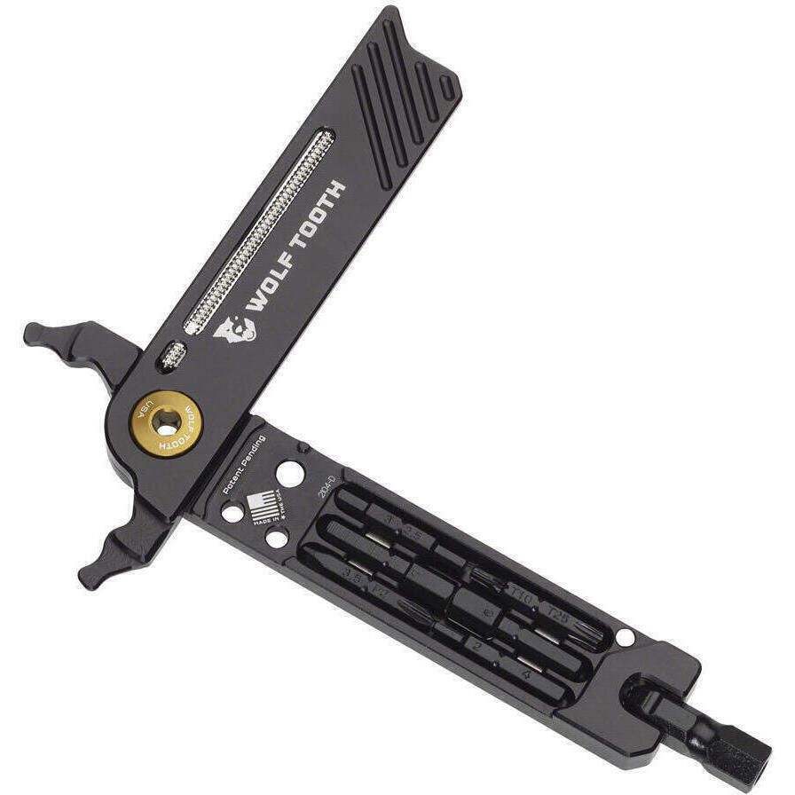 Wolf Tooth 8-Bit Pliers, Gold Bolt