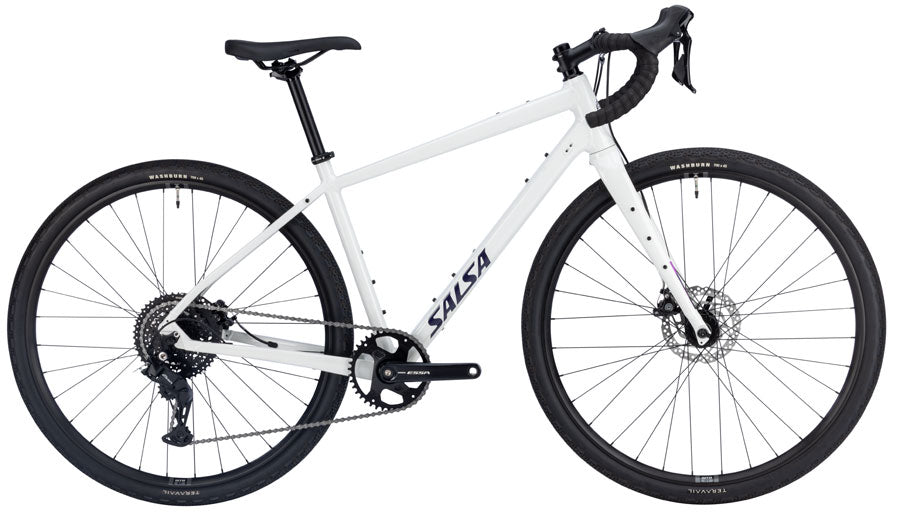 Salsa Journeyer Drop Bar ESSA 8 Bike - 700c, Aluminum, Vapor Gray