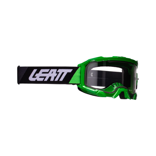 LEATT PROTECTION GOGGLE VELOCITY 4.5 NEON LIME CLEAR 83% LENS