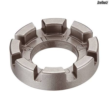 Cyclus Tools Spoke Wrench Tool, 8 Notch (fits 6 sizes)